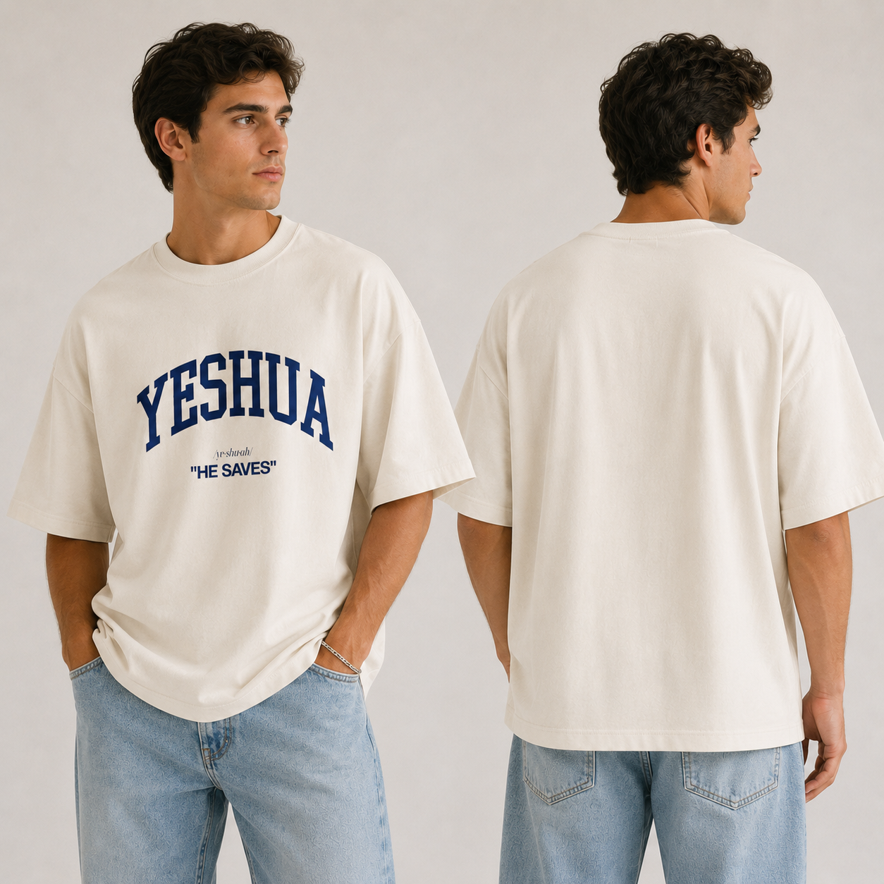 Oversized Yeshua - Off White