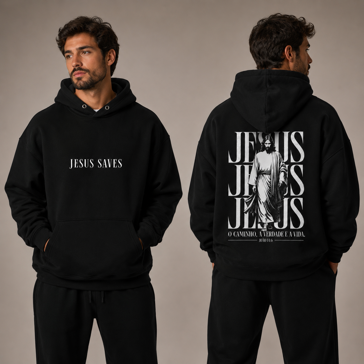 Moletom Premium Jesus Saves
