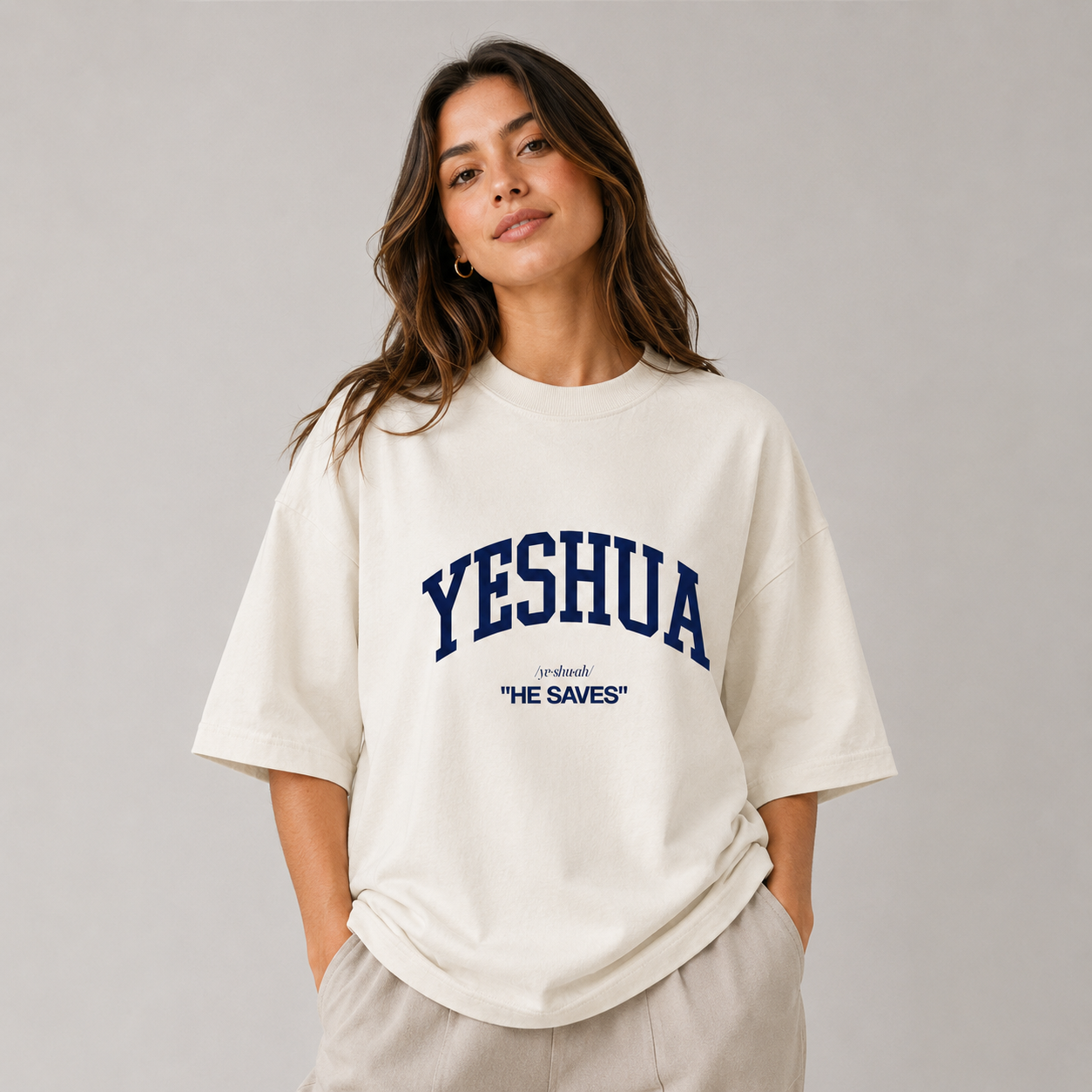 Oversized Yeshua - Off White