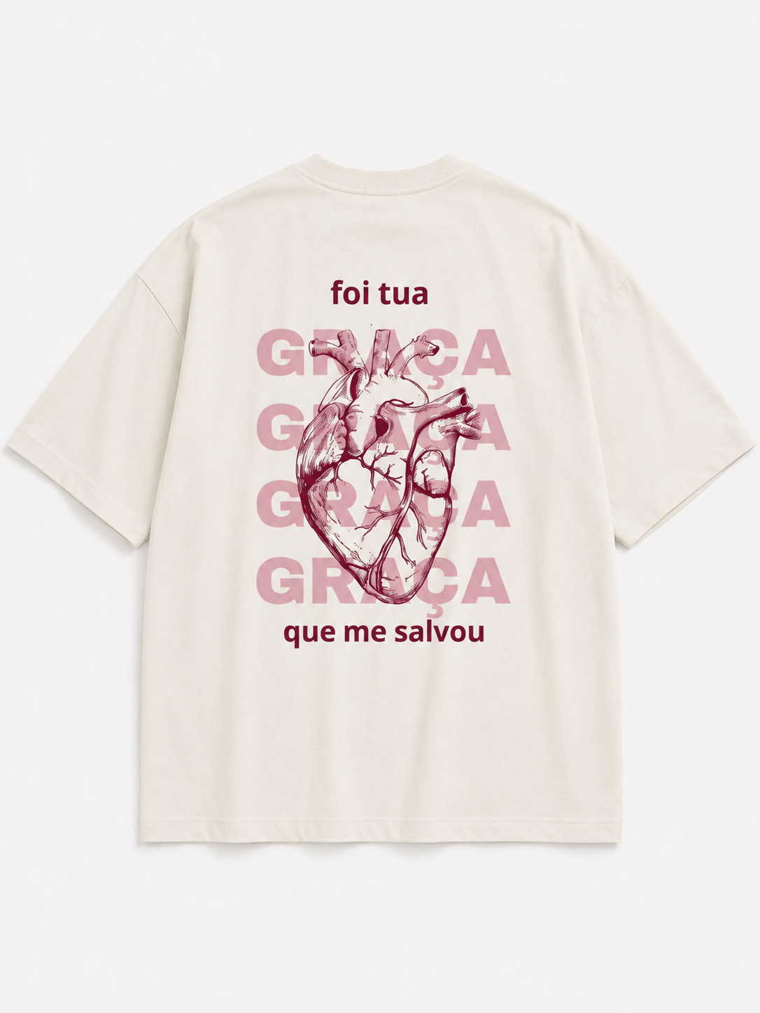 Oversized Off White Efésios 2:8