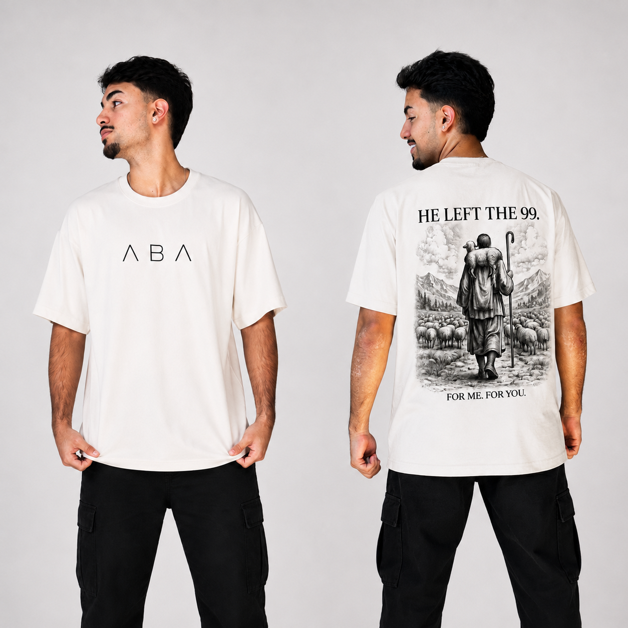 Oversized Off White ABA