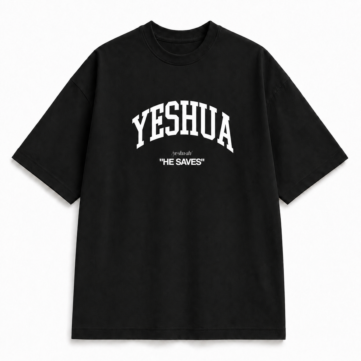 Oversized Yeshua - Preto