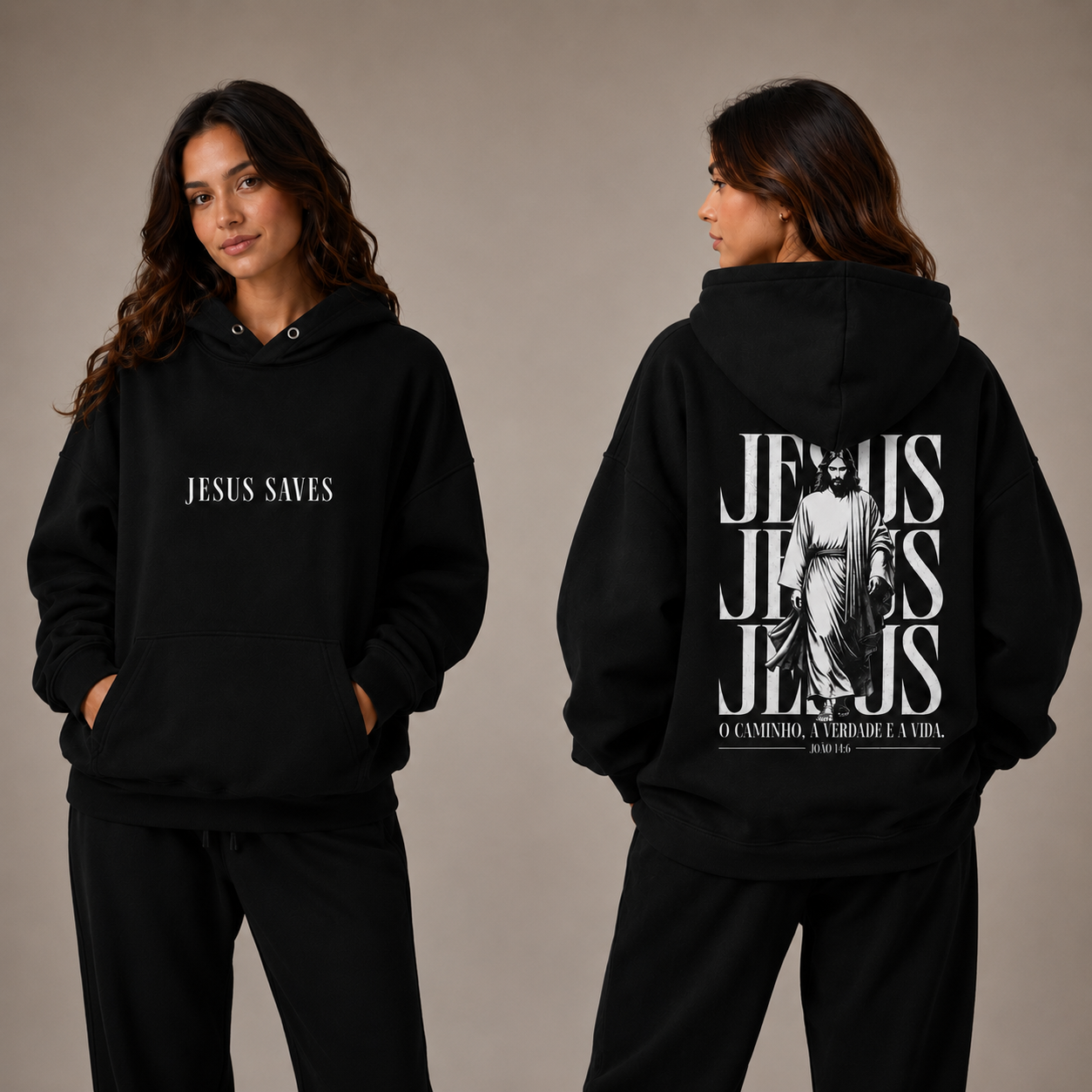 Moletom Premium Jesus Saves