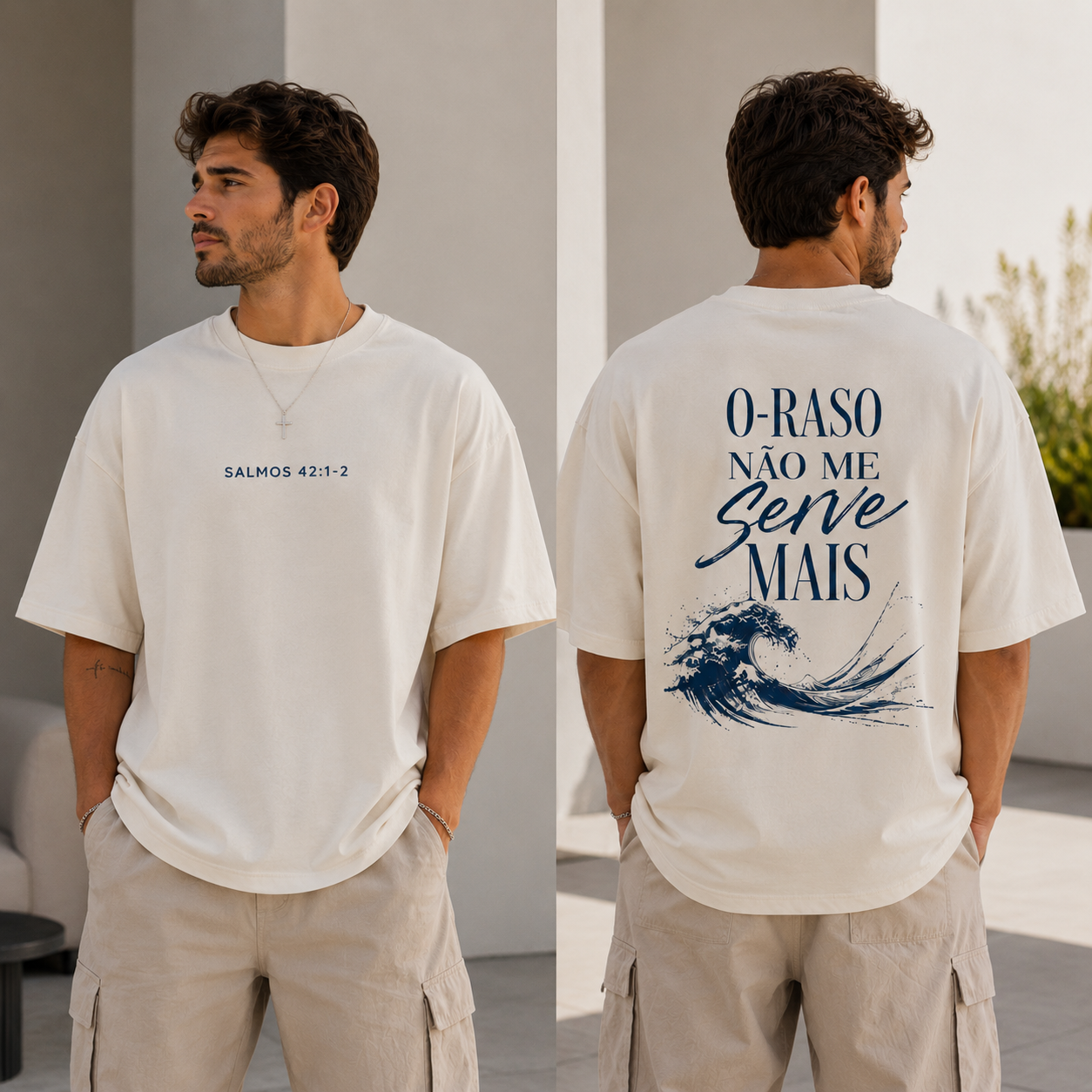 Oversized - O Raso Não Me Serve Mais - Off White