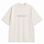 Oversized Efésios 2:8 - Off White