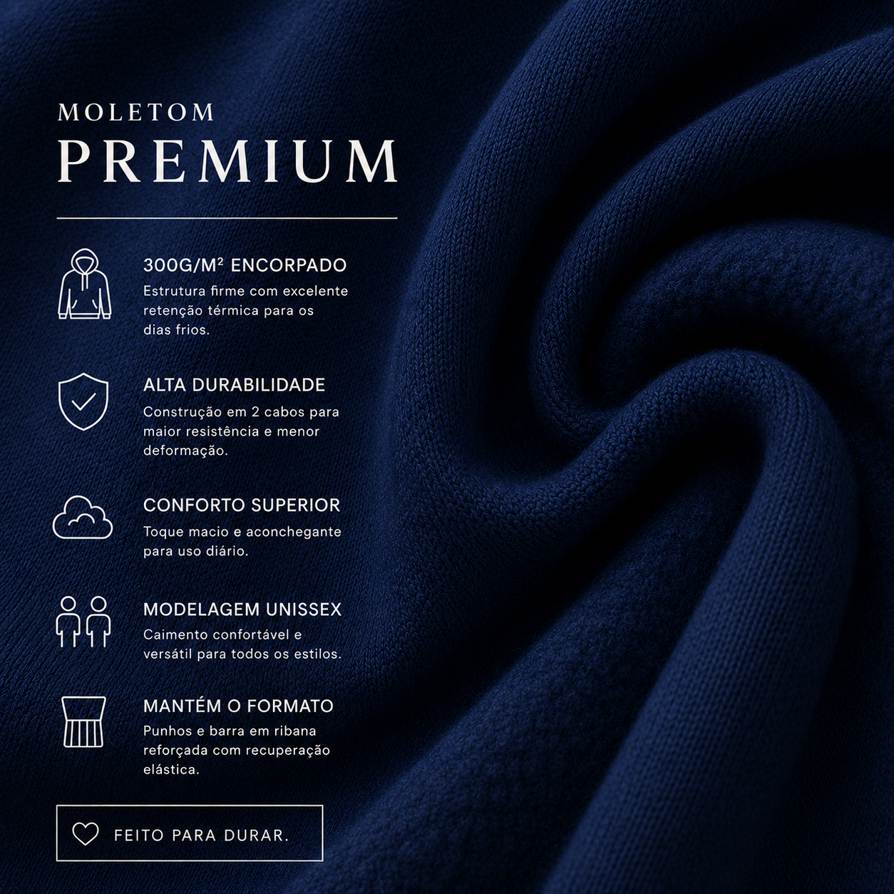 Moletom Premium Salmos 42:1-2