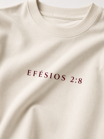 Oversized Off White Efésios 2:8