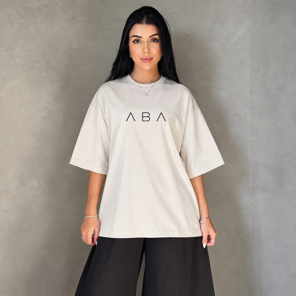 Oversized Off White ABA
