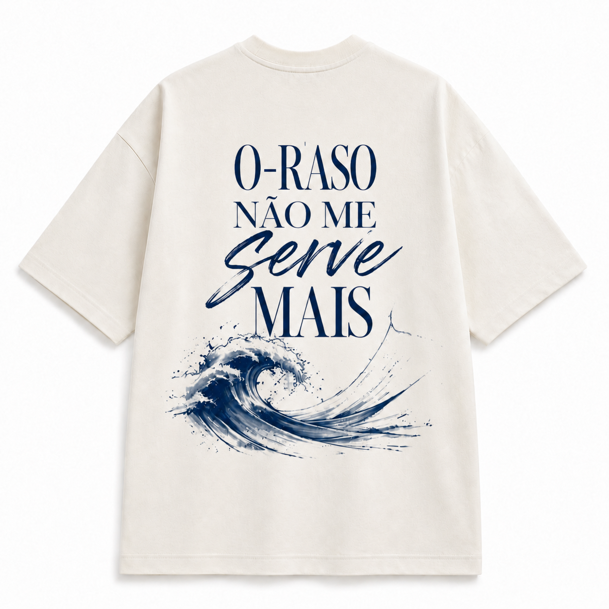 Oversized - O Raso Não Me Serve Mais - Off White