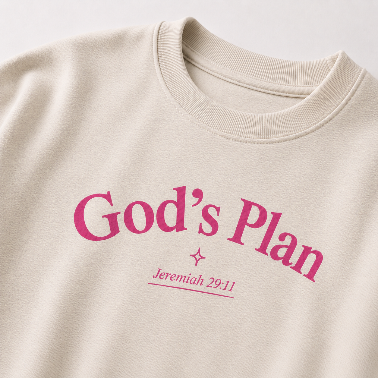Oversized God's Plan - Off Withe